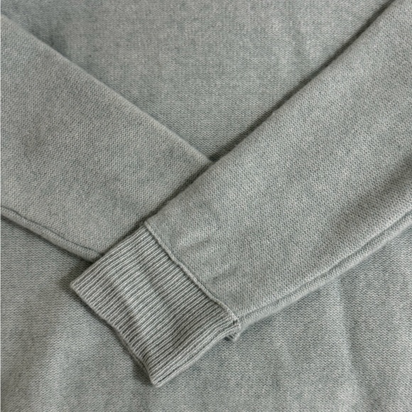 Cashmere Sea Green Women’s Turtleneck Sweater - Picture 3 of 3